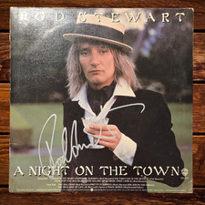Rod Stewart lp assinado***A Night On The Town  comprar usado  Enviando para Brazil