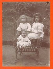Vintage photo children d'occasion  Expédié en Belgium