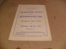 Glasgow celtic bohemians for sale  BIRMINGHAM