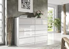 Commode blanche haute d'occasion  Expédié en France