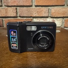 Câmera Digital Samsung S630 6.0MP - Preta com Cartão de Memória, Alça e Cabo *TESTADO* comprar usado  Enviando para Brazil