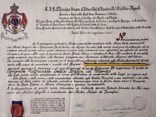 partecipazioni matrimonio pergamena usato  Bari