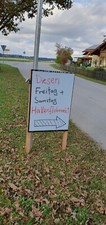Werbe doppel aufsteller gebraucht kaufen  Seeon