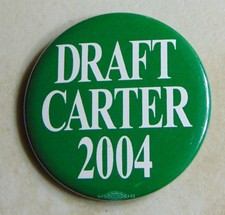 Jimmy Carter 2004 President campanha botão político comprar usado  Enviando para Brazil