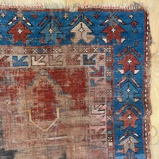 Antique rug red for sale  Norfolk