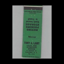 Matchbook cover trucking for sale  Raymond