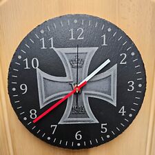 Wanduhr schiefer eisernes gebraucht kaufen  Lübben-Umland II