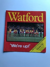 Watford leicester city...1981 for sale  CHISLEHURST