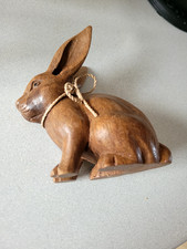 Holz teak hase gebraucht kaufen  Versand nach Germany