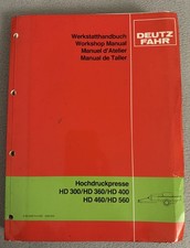 Deutz fahr werkstatthandbuch gebraucht kaufen  Ansbach