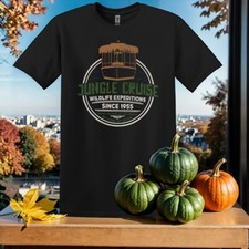 Camiseta unissex retrô Jungle Cruise Ride traseira masculina feminina SY638 comprar usado  Enviando para Brazil