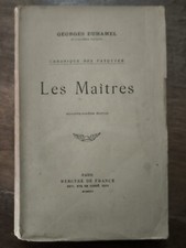 Maîtres chronique pasquier d'occasion  Lunel