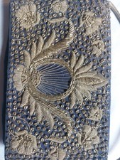 Antique metal embroidered for sale  WOLVERHAMPTON