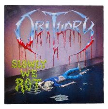 OBITUARY slowly we rot LP 1.Press 1989 Bolt Thrower Death Entombed Gorguts Sadus comprar usado  Enviando para Brazil