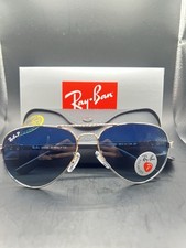 Aviador Ray-Ban polarizado prata/azul, usado comprar usado  Enviando para Brazil