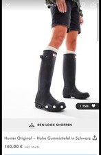 Hunter damen gummistiefel gebraucht kaufen  Berlin