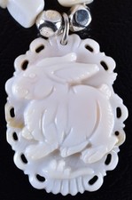 Adorable bunny pendant for sale  Burbank