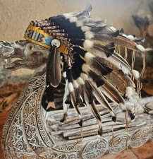 Indianer kopfschmuck bonnet gebraucht kaufen  Glees, Wassenach, Wehr