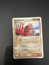 Pokemon card groudon usato  Roma