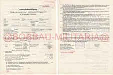 A43 anwerbebestätigung belgie gebraucht kaufen  Wolfen
