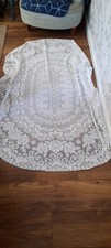 Oval lace white for sale  NORWICH