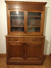 Buffet vaisselier noyer d'occasion  Dunkerque-