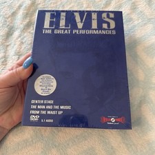 NOVO* Elvis Presley The Great Performances 3 DVD caixa de camurça Rhino 42 músicas RARAS•• comprar usado  Enviando para Brazil