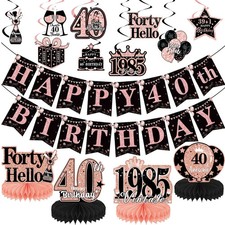 40th birthday decorations for sale  Fairfax
