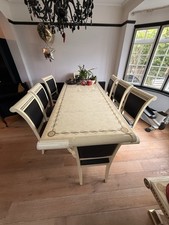 Seater extendable dining for sale  LONDON
