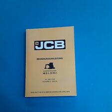Jcb bedienungsanleitung gebrau gebraucht kaufen  Süßen