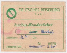 Fahrschein reisebüro suhl gebraucht kaufen  Deutschland