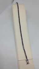 Bracciale argento tennis usato  Pomigliano d'Arco