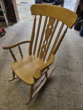 Solid pine rocking for sale  HAVANT