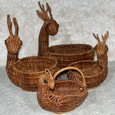 Vtg family rattan for sale  Griffith