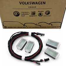 Original VW Led Fußraumbeleuchtung + Kabel Für Golf Passat Jetta Audi A1 A3 A4, usado comprar usado  Enviando para Brazil