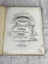Antikes notenbuch haydn gebraucht kaufen  Schwabmünchen