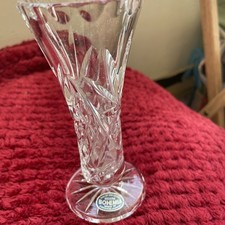 bohemia crystal vases for sale  LEICESTER