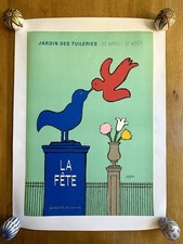 Affiche originale fête d'occasion  Saint-Germain-en-Laye
