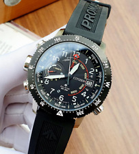 Usado, Relógio masculino Citizen Promaster Altichron mostrador preto aço inoxidável BN4044-15E comprar usado  Enviando para Brazil