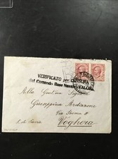 1918 valona censura usato  Savona