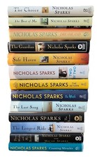 Lot 13 Nicholas Sparks Romance Novels Hardcover Books with Dust Jackets HCDJ comprar usado  Enviando para Brazil