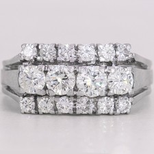 Großer vintage brillant gebraucht kaufen  Siegen