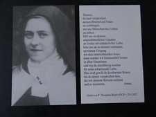 Andachtsbild gebetszettel heil gebraucht kaufen  Deutschland