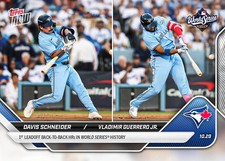 Pré-venda Guerrero Jr. / Schneider Blue Jays 2025 MLB Topps NOW #912 World Series comprar usado Pré-venda Guerrero Jr. / Schneider Blue Jays 2025 MLB Topps NOW #912 World Series comprar usado  Enviando para Brazil