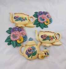 Vintage pansy teapot for sale  Benton Harbor