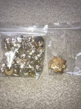 Military gold buttons for sale  LOUGHBOROUGH
