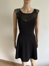 Robe noire perles d'occasion  Void-Vacon