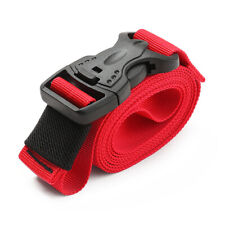Usado, Nylon Buckle Cargo Tie Luggage Belt Strap Travel Camping Hiking Outdoor Tool comprar usado  Enviando para Brazil