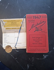 Guide michelin 1947 d'occasion  Paris XIX