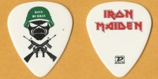 Iron Maiden 2006 Matter of Life & Death turnê concerto Dave Murray palheta de guitarra comprar usado  Enviando para Brazil